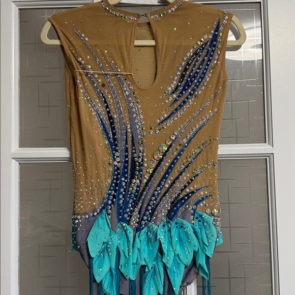 Rhythmic Gymnastics leotard. Size 11-13 y.o. - Picture 2 of 12